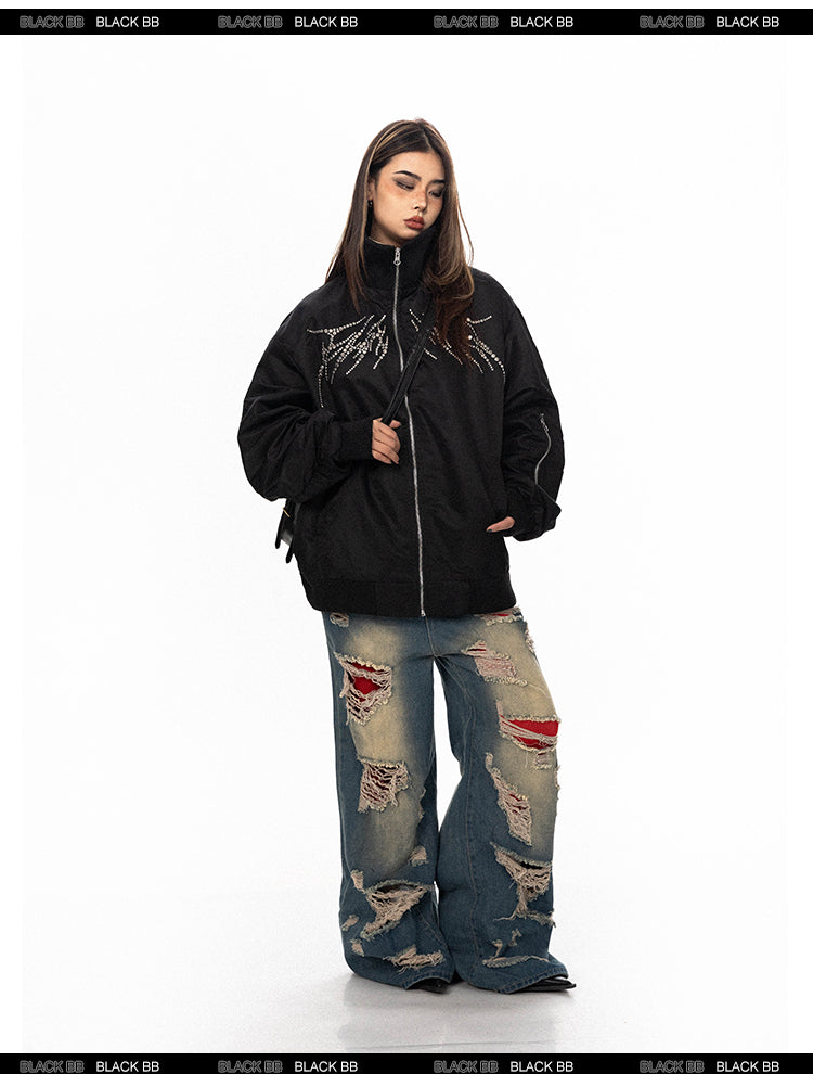 BLACKBB American Vintage Heavy Industry Willow Zip Up Jacket