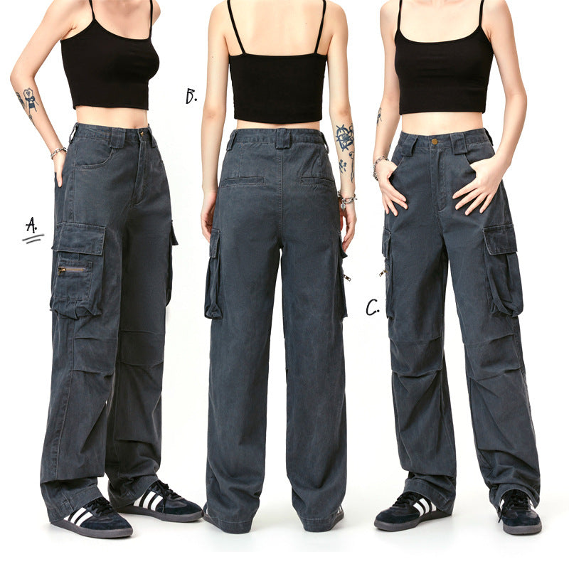 MADEEXTREME Distressed Washed Baggy Trouser