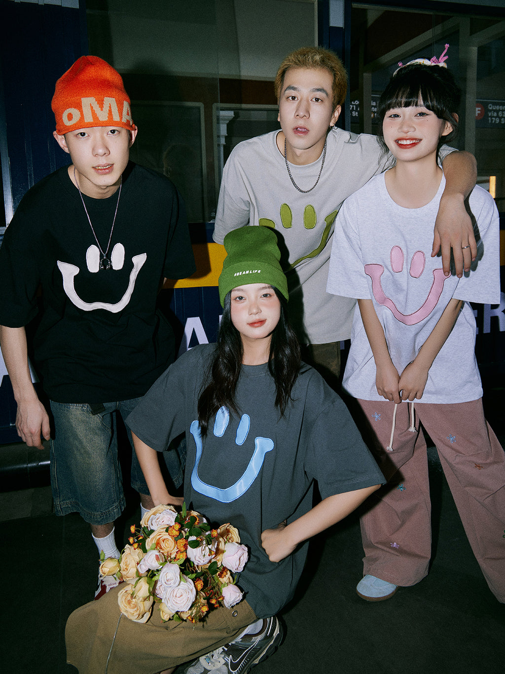 Lemanism 260g Smiley Patch Tee