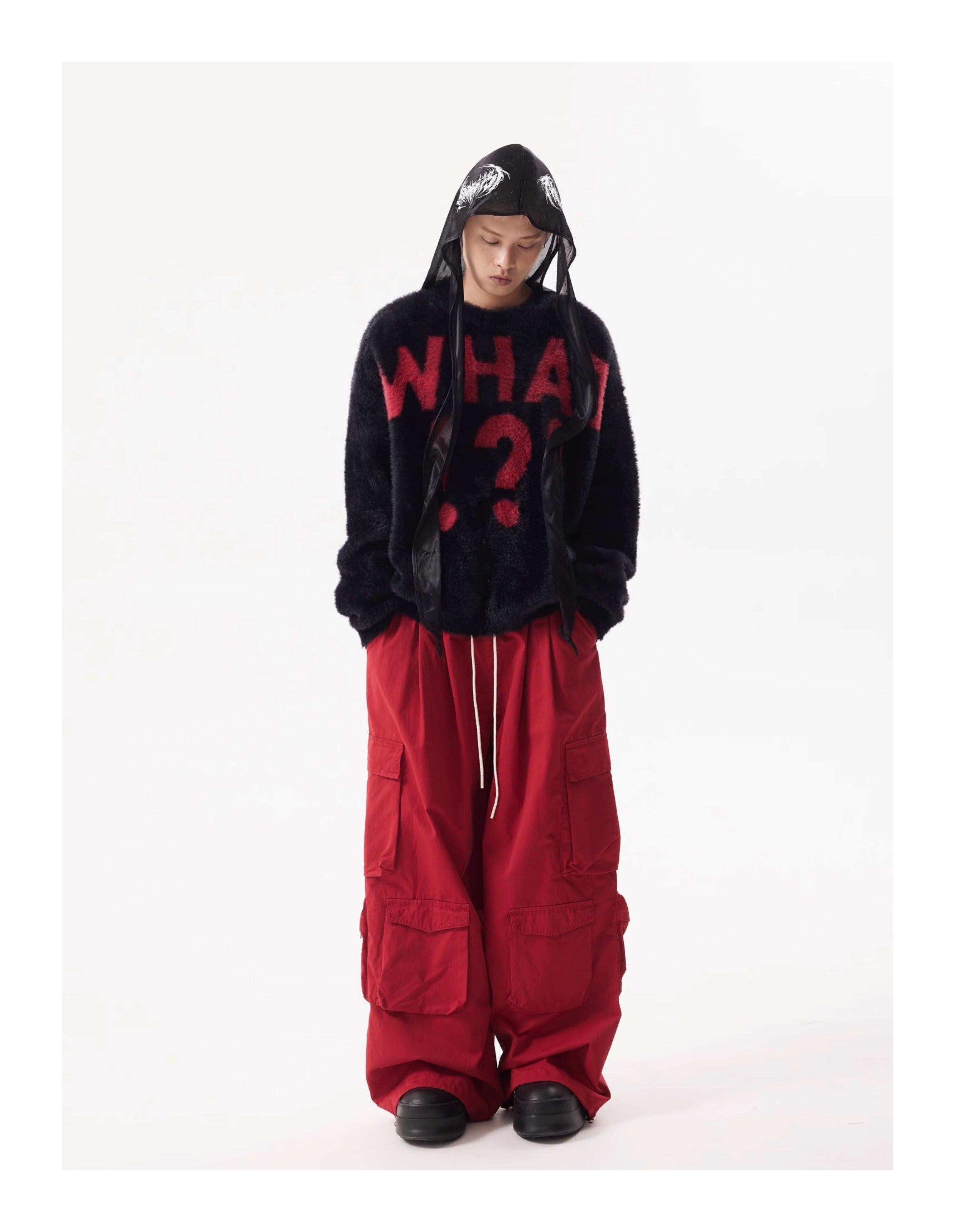 BTSG High-end Faux Mink Silhouette Sweater