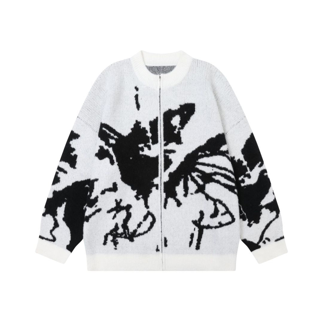 Lemanism Vintage Cardigan Sweater