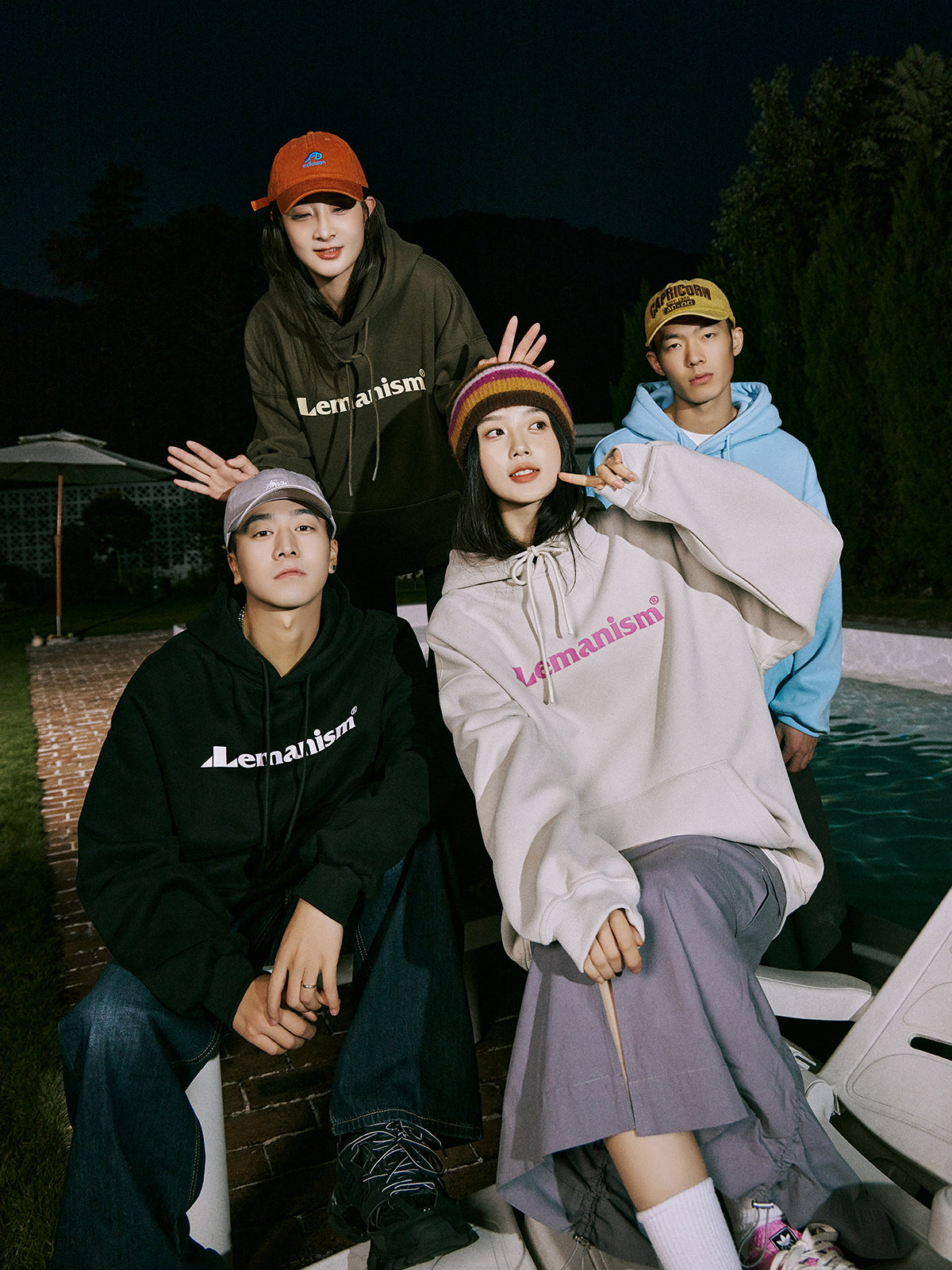 Lemanism 460g Heavy Logo Hoodie