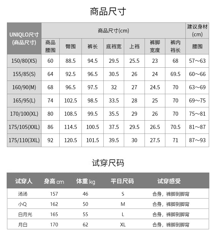 UNIQLO Women's Blended Elastic Wide Pants