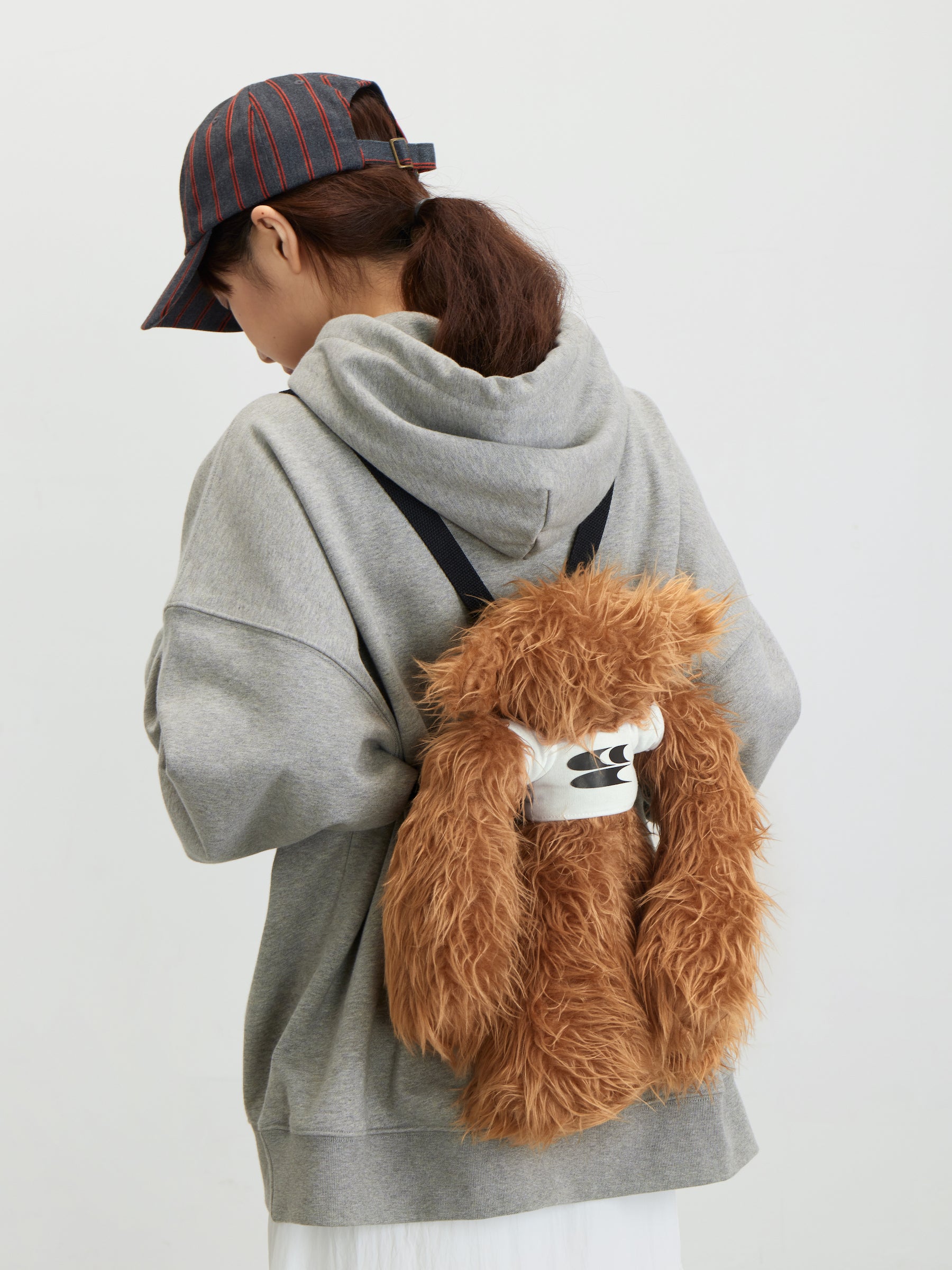 CryingCenter Crying Crying Hug Longhair Bear Brown Doll