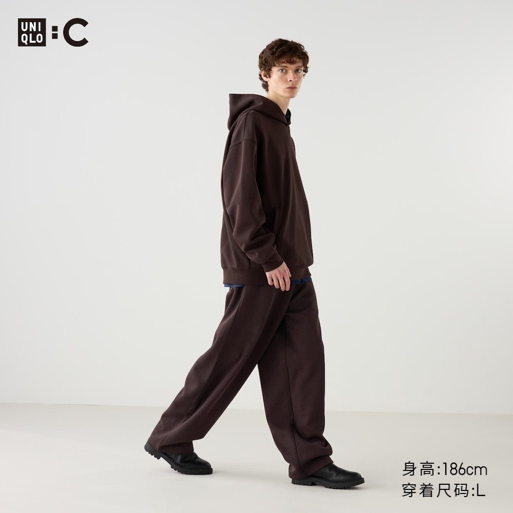 Uniqlo Collaboration أساور سراويل رياضية فضفاضة، بنطال رياضي