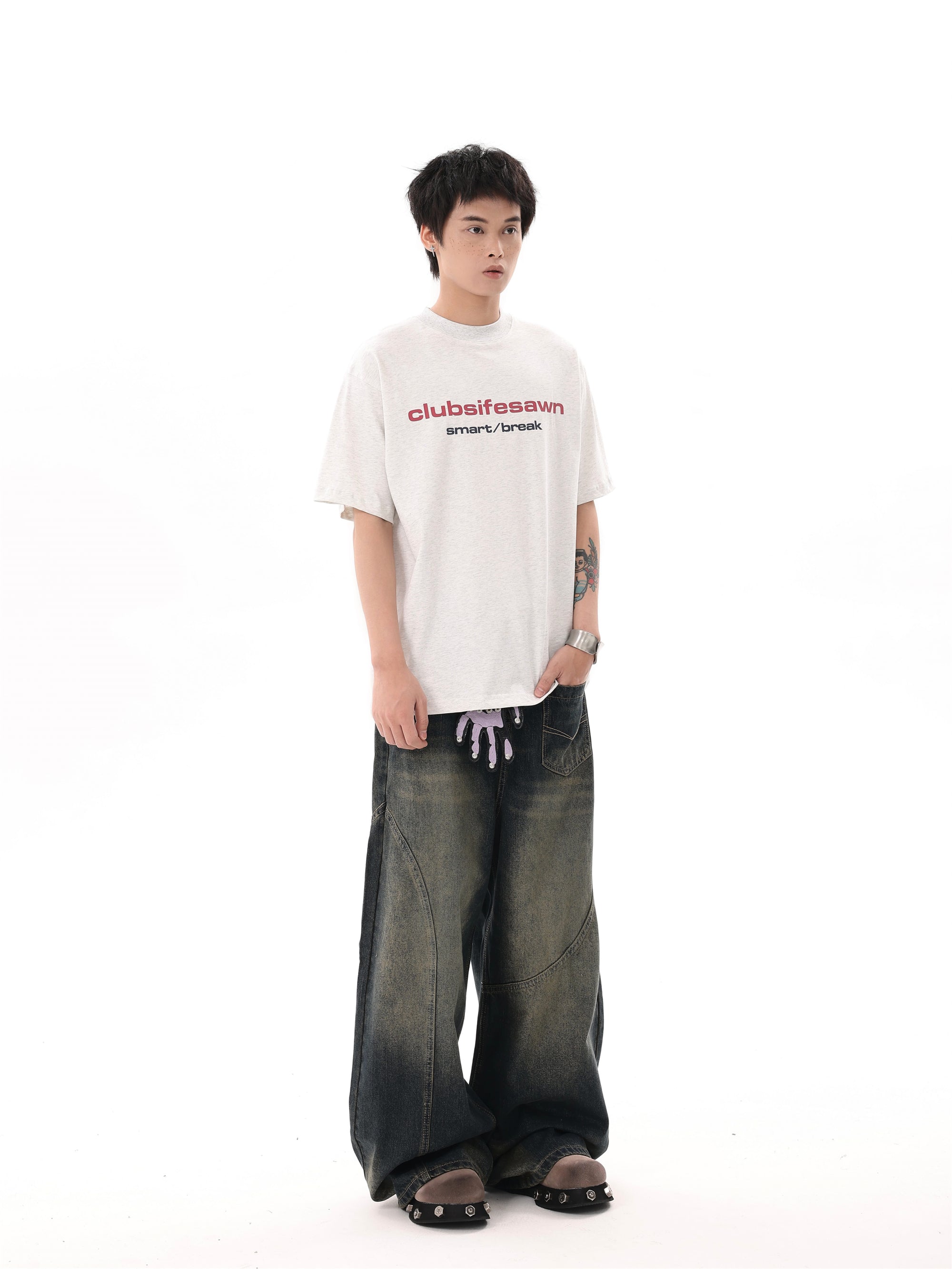 BTSG's American Retro Structure, Split Bone Design, Jeans