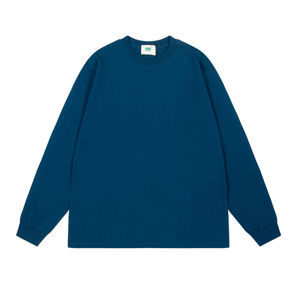 UNF Heavy 100% Cotton Loose Basic Understooth Long Sleeve Tee