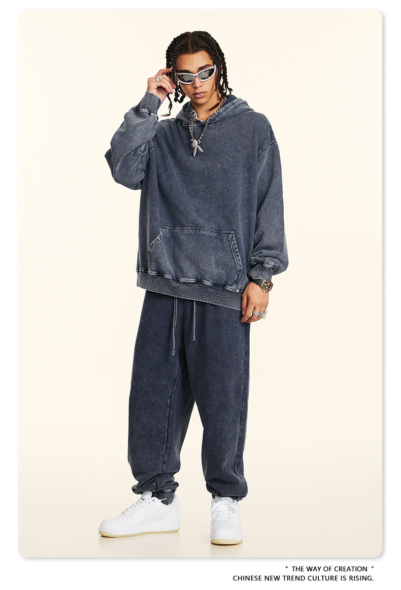 BE 420G Washed Leggings Hoodie and Sweatpant Set