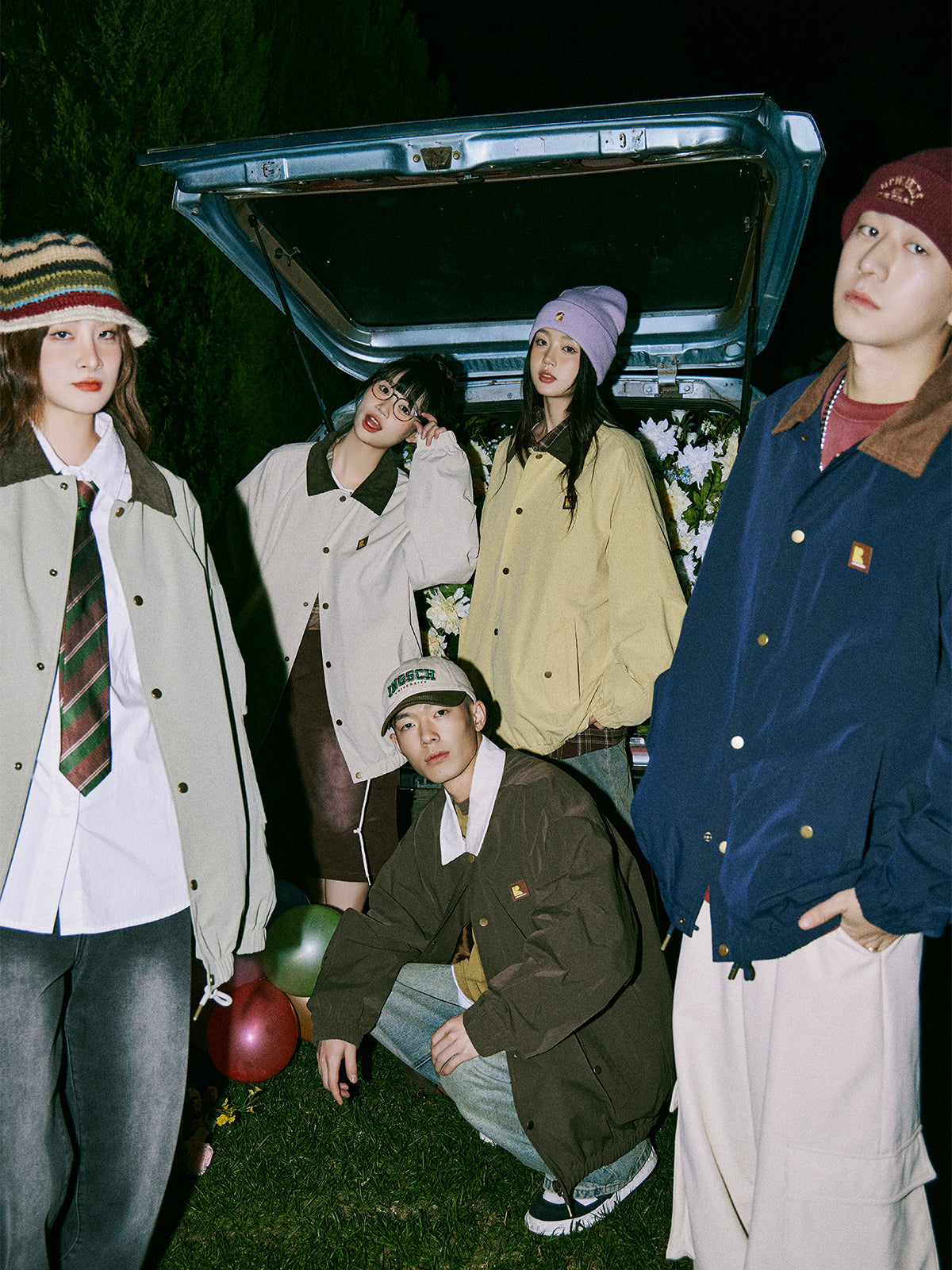 lemanism Lapel Loose Couple Jacket