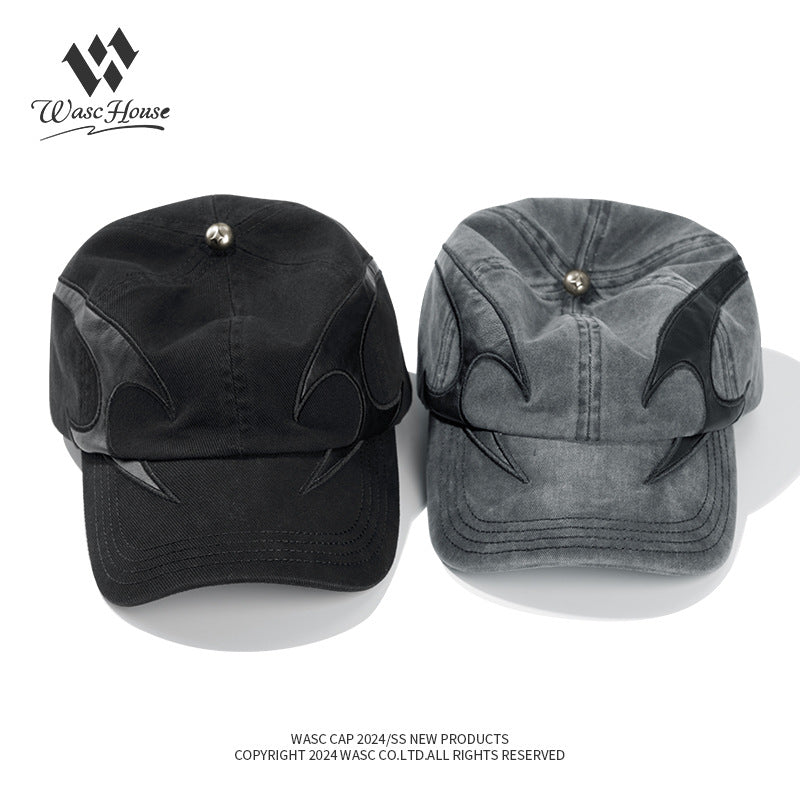 WASC Flame Denim Baseball Cap