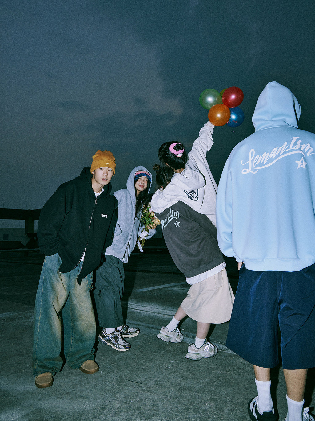 Lemanism 420g 2 Sided Zipper Hoodie Jacket