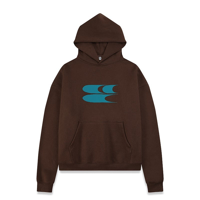 CryingCenter Logo Velvet Cotton Hoodie