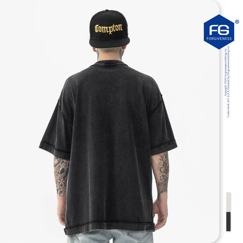 FORGIVNESS  Graffiti Cartoon Portrait Print Short Sleeve Tee