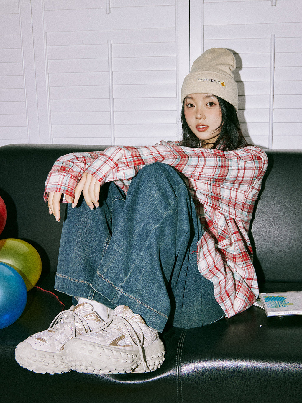 lemanism Vintage Plaid Shirt