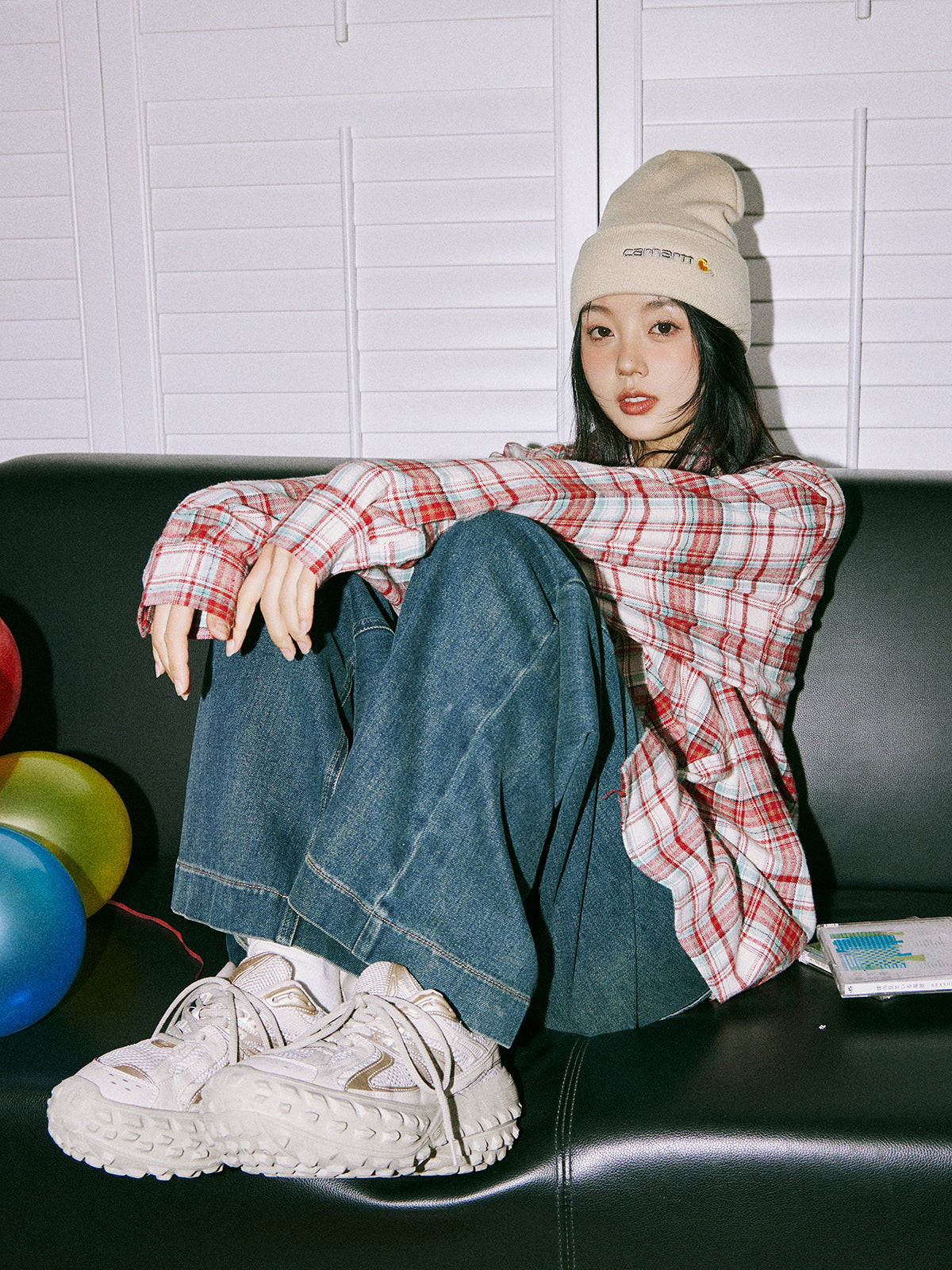 lemanism Vintage Plaid Shirt