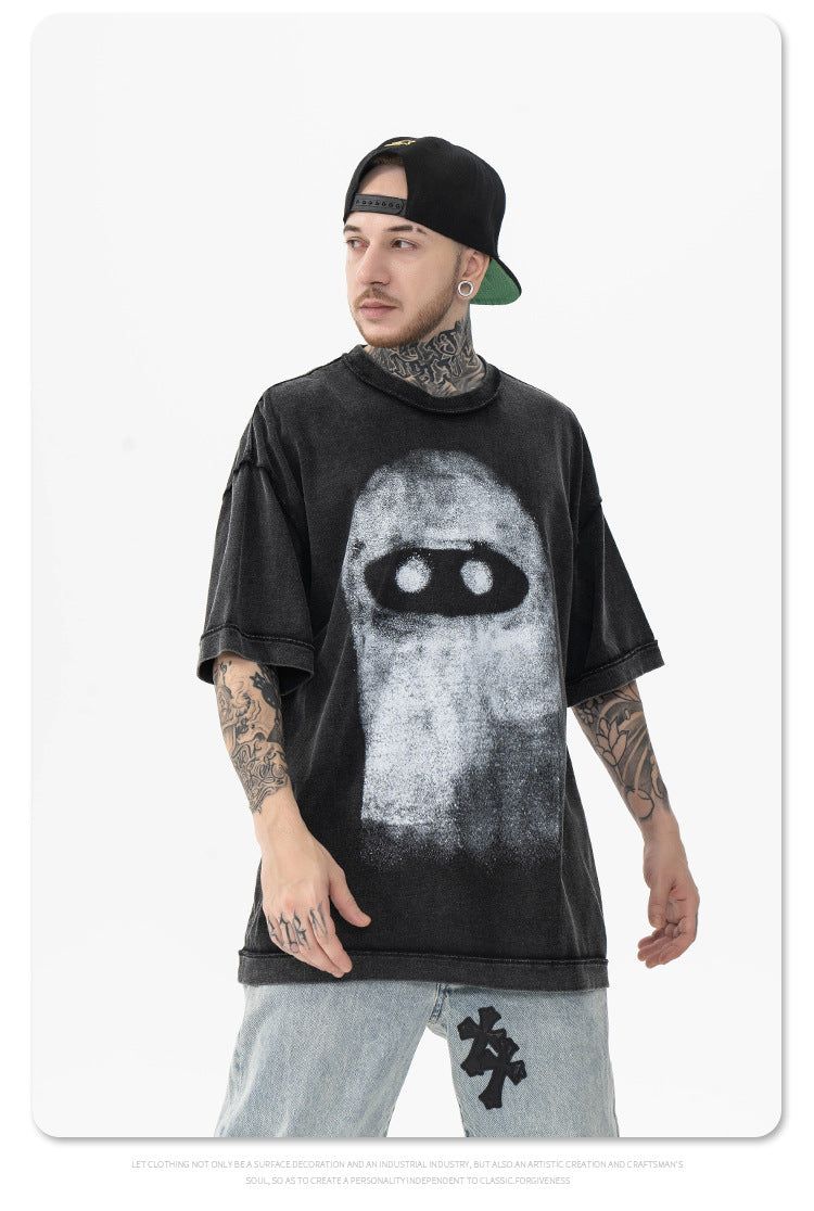 FORGIVNESS  Graffiti Cartoon Portrait Print Short Sleeve Tee