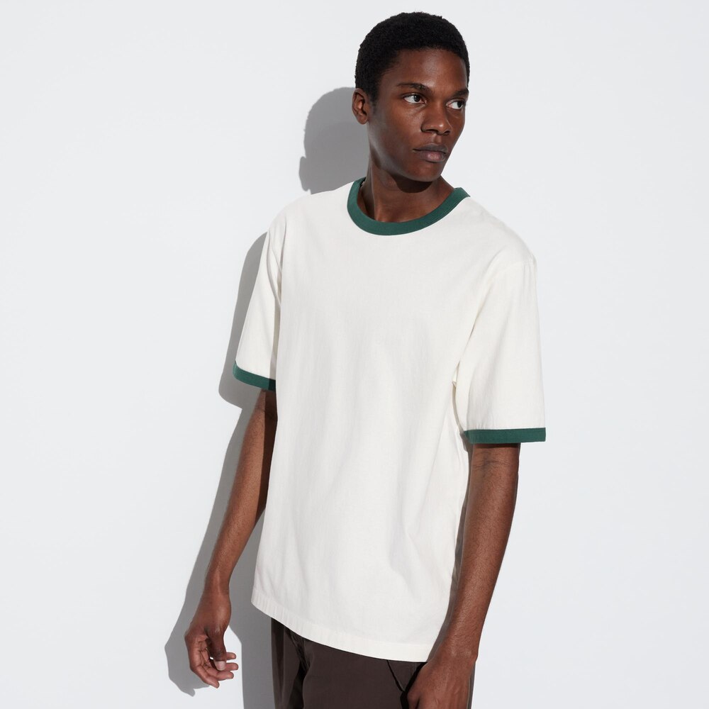 Uniqlo Loose Contrasting Short Sleeve Tee