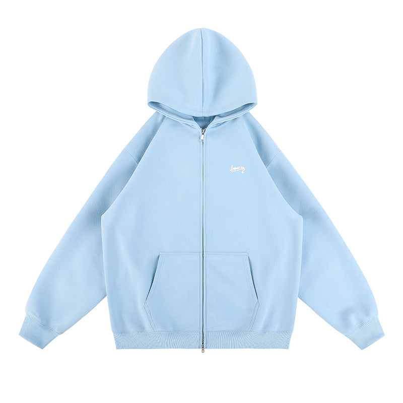 Lemanism 420g 2 Sided Zipper Hoodie Jacket