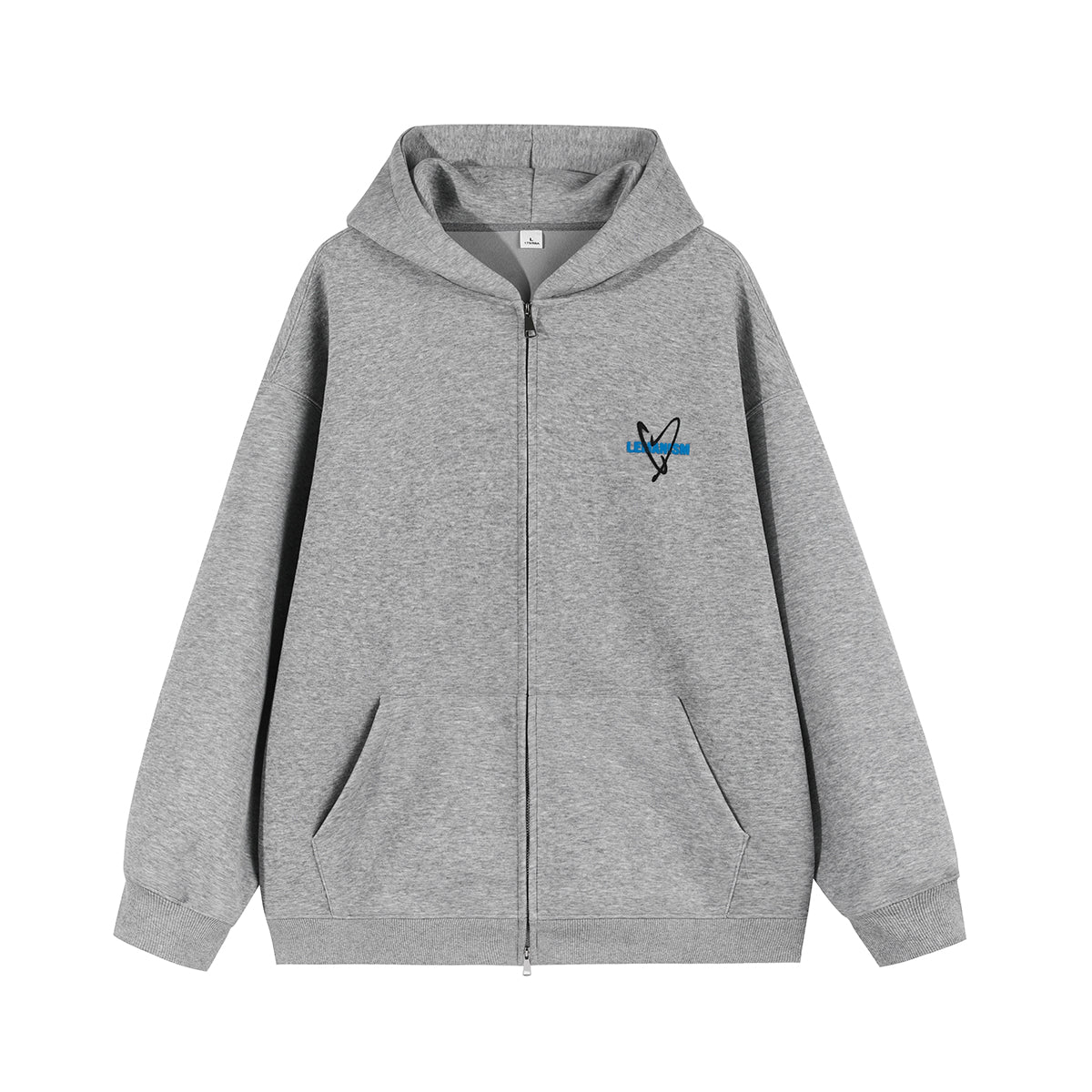 Lemanism Japanese H<3 Zipper Hoodie Jacket