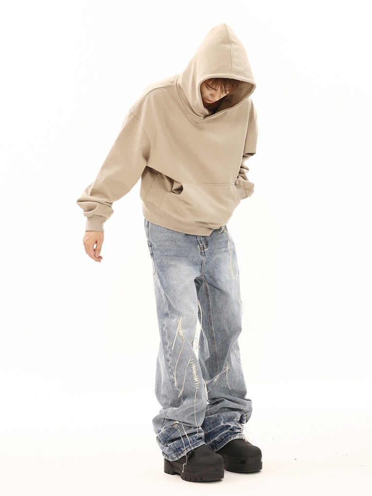 BTSG Cropped Commuter Boxy Hoodie