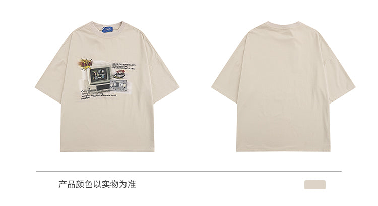 BLACKBB Design Sense Print Short Sleeve Tee