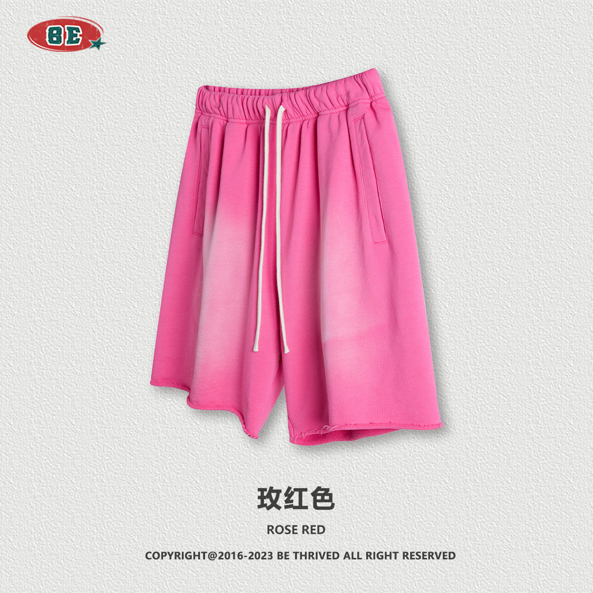 شورت BE ثقيل متدرج 440 جرام 100% قطن