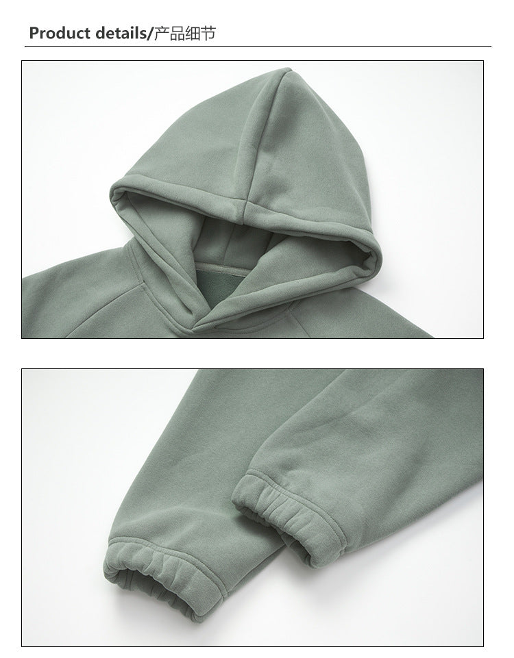 UNF 420g Asian Loose Ribbon with Tighteners Hoodie