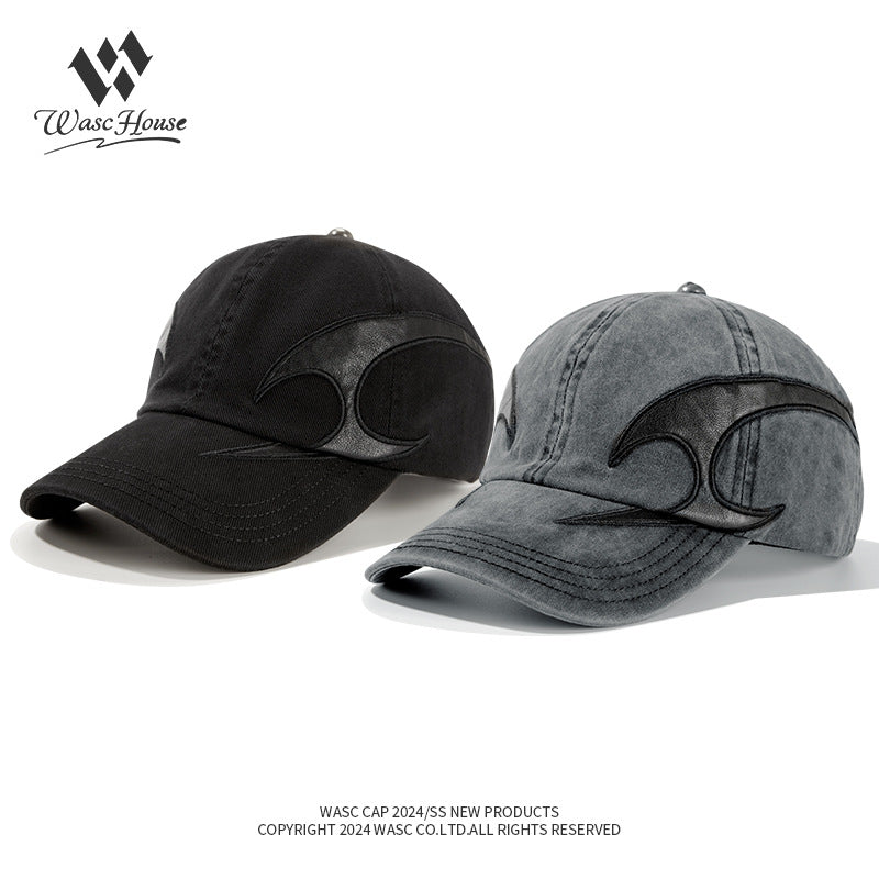 WASC Flame Denim Baseball Cap
