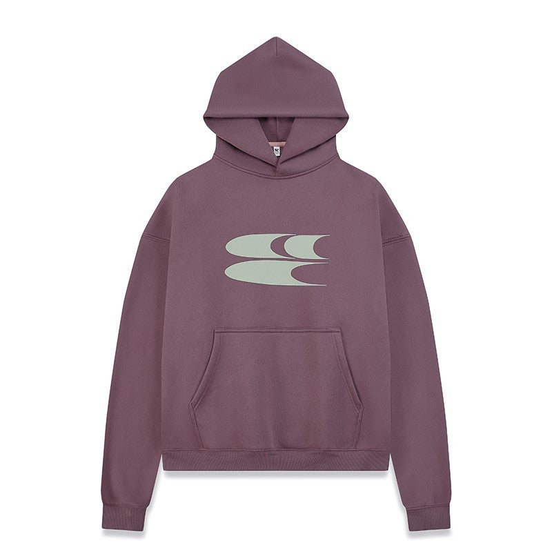 CryingCenter Logo Velvet Cotton Hoodie
