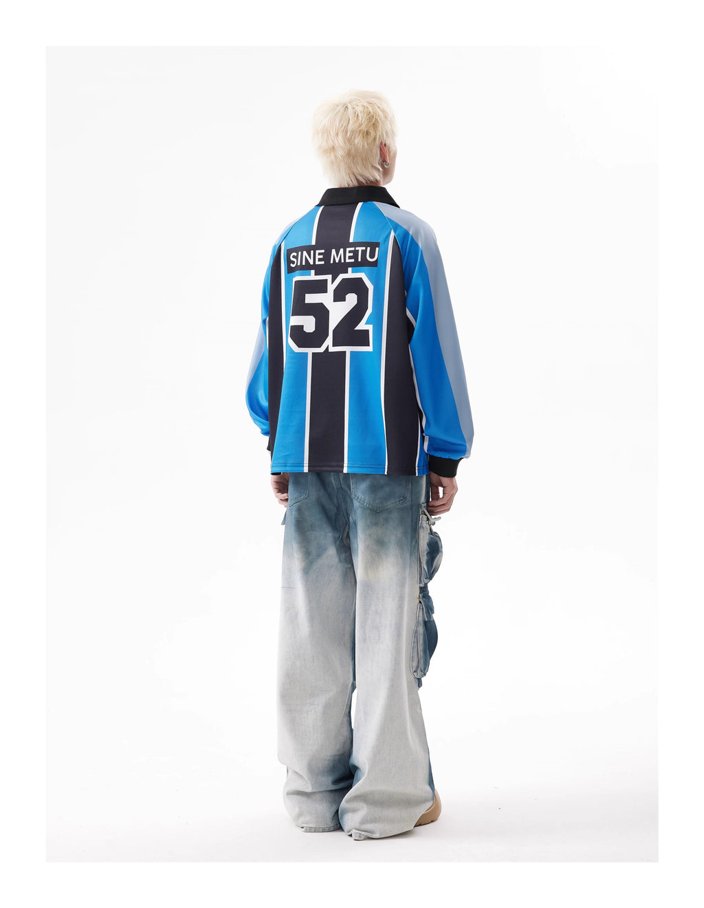 BTSG Tie-Dye Gradient Structure Cargo Jeans