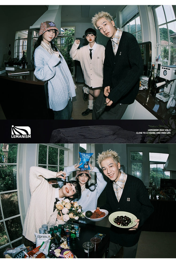 Lemanism Cardigan Knit Jacket