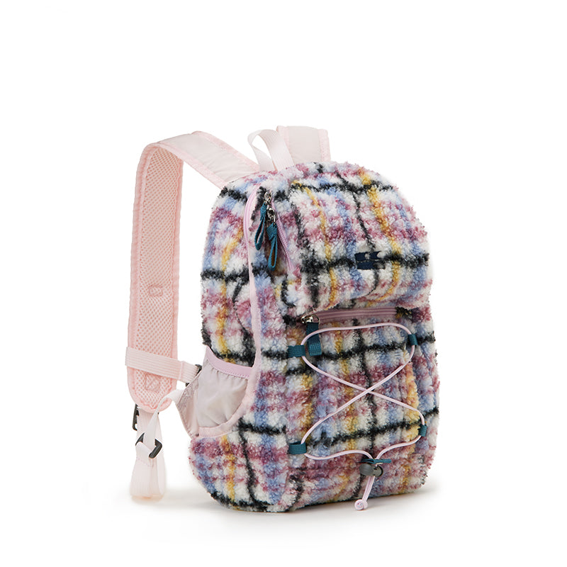 CryingCenter Classic Mini Pink Checkered Hiking Bag