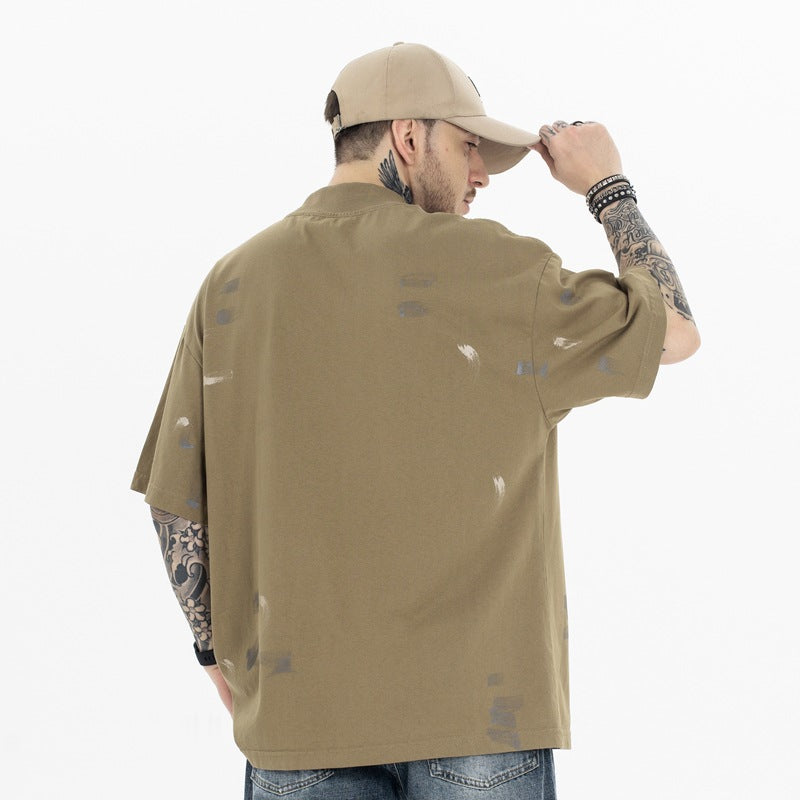 FORGIVNESS  Destruction Of Square Stitching Short Sleeve Tee