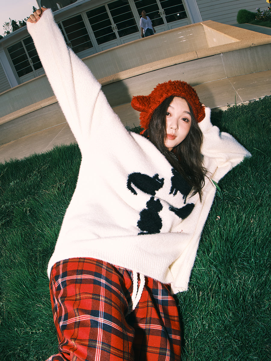 Lemanism Cat Mohair Sweater