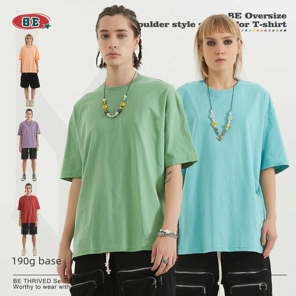 BE 190g Light Solid 100% Cotton Tee