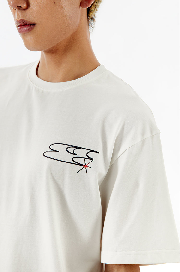 CryingCenter three-dimensional jelly Star Tee