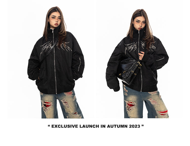 BLACKBB American Vintage Heavy Industry Willow Zip Up Jacket