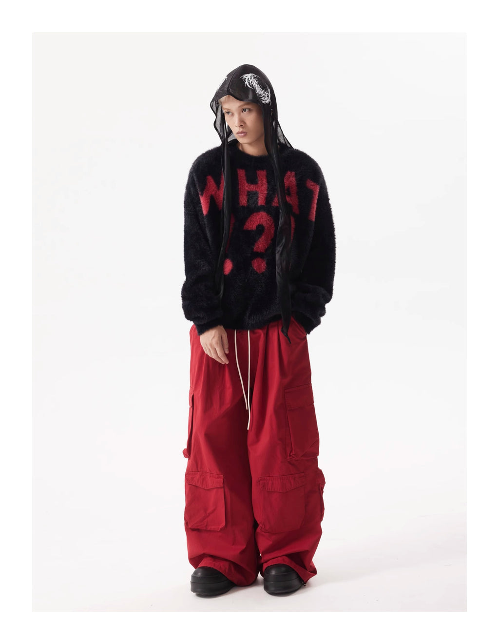 BTSG High-end Faux Mink Silhouette Sweater