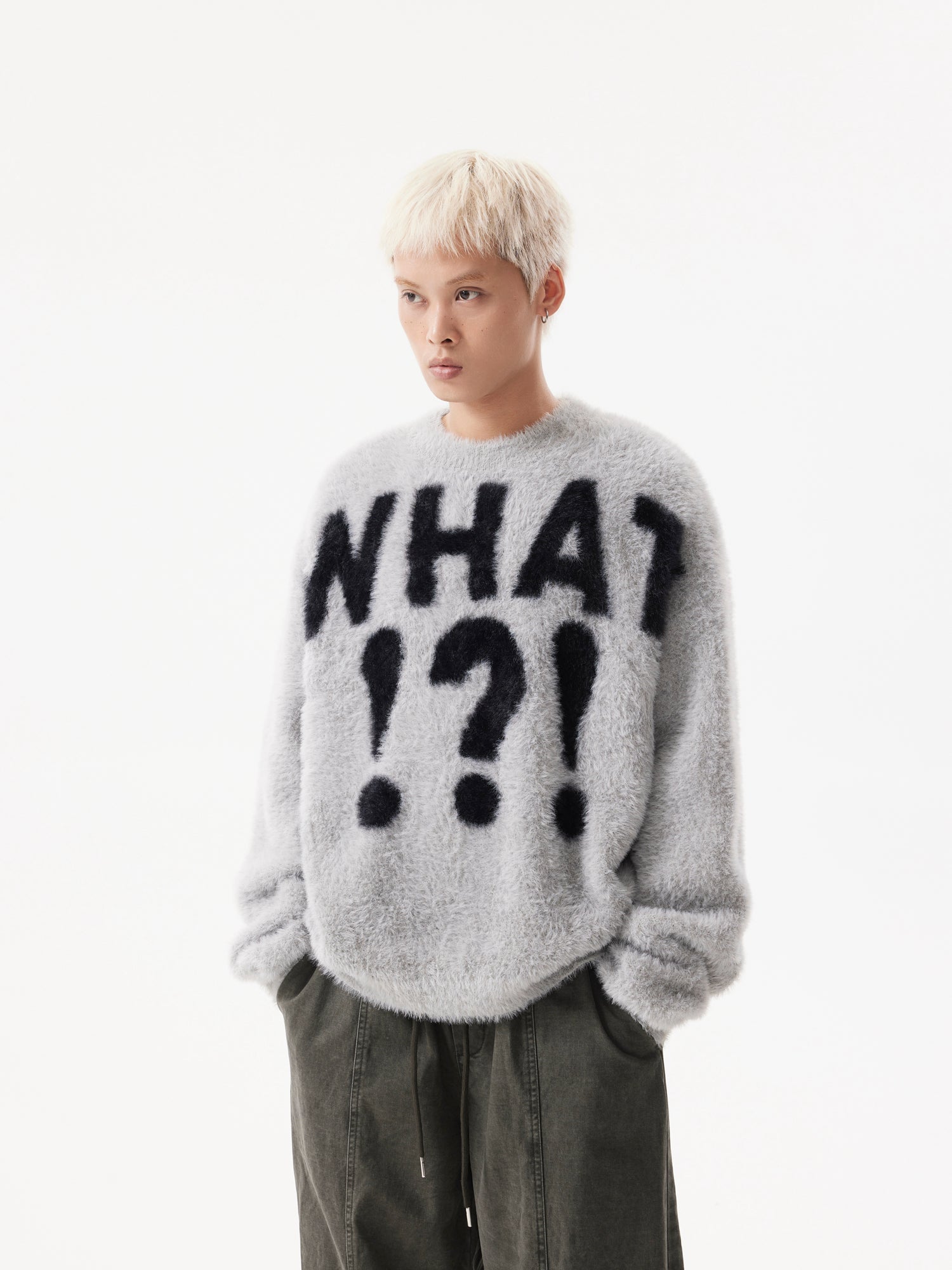 BTSG High-end Faux Mink Silhouette Sweater