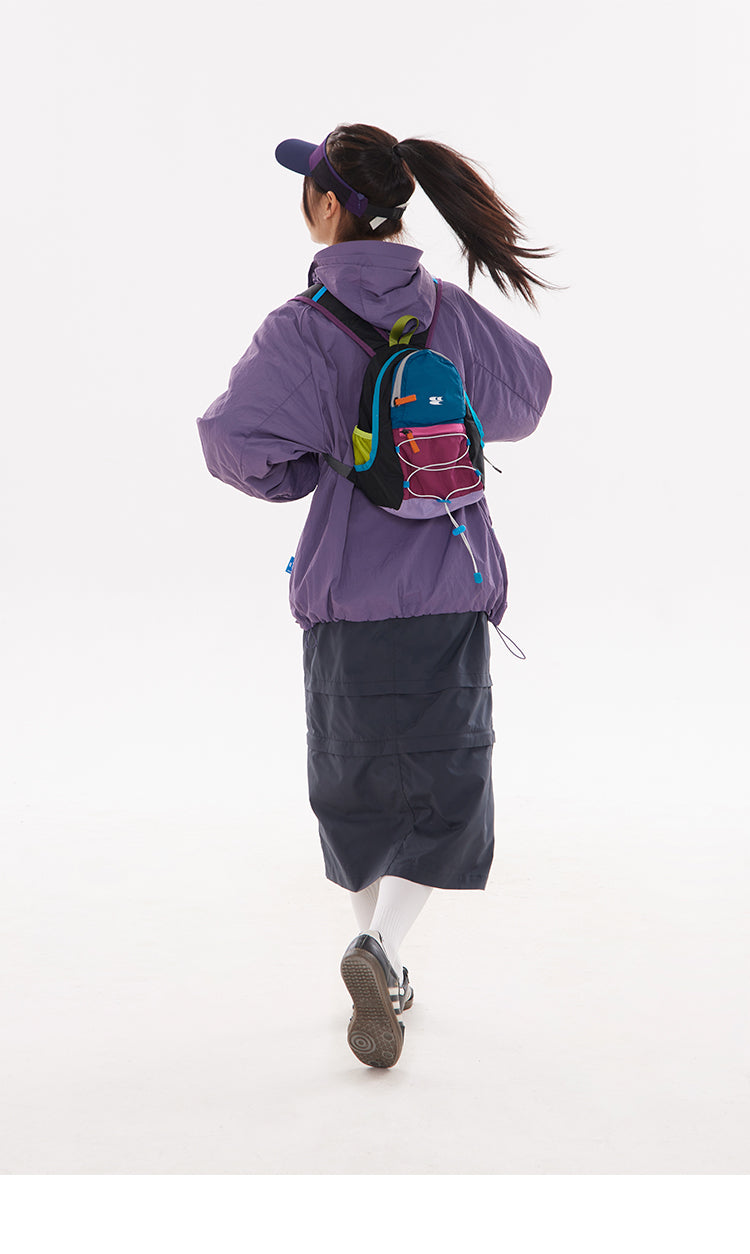 CryingCenter Stitching Contrasting Picnic Hiking Bag