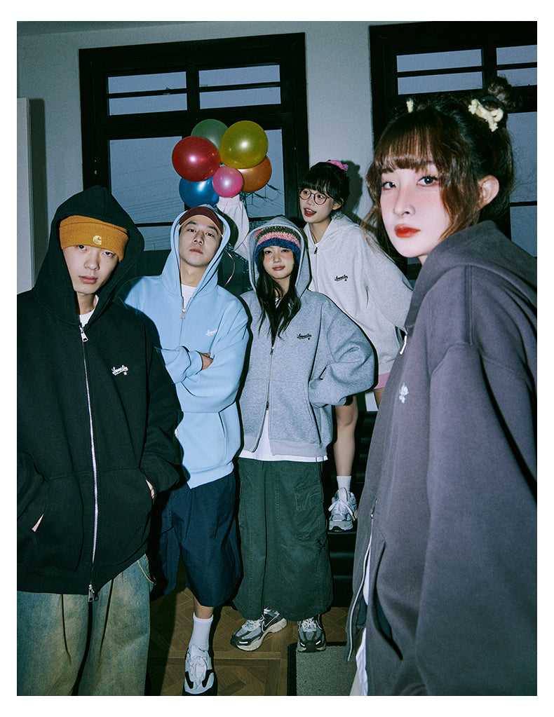 Lemanism 420g 2 Sided Zipper Hoodie Jacket