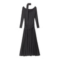 Nariele Elegant Style Slim Fit Thin Long Dress