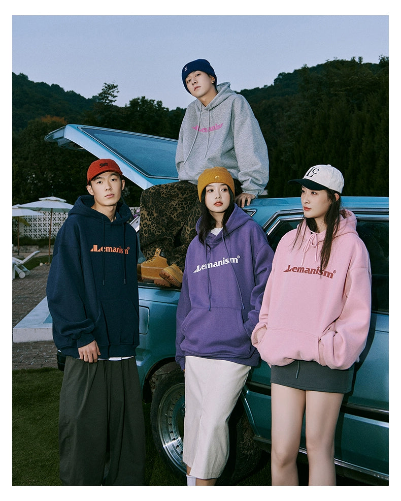 Lemanism 460g Heavy Logo Hoodie