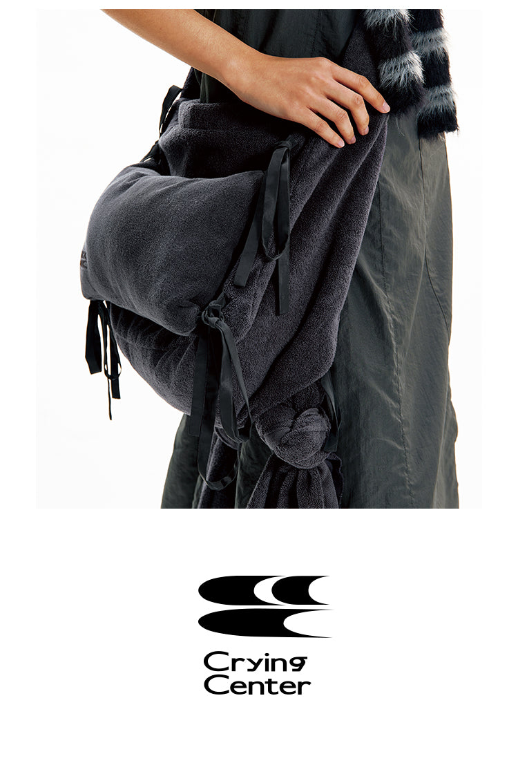 CryingCenter Fleshy Large-Capacity Lazy Fun Pillow Crossbody Bag