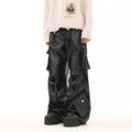 BTSG American Cargo Pants Wide-Leg