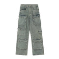 BTSG American Retro Jeans Cargo Pants Men