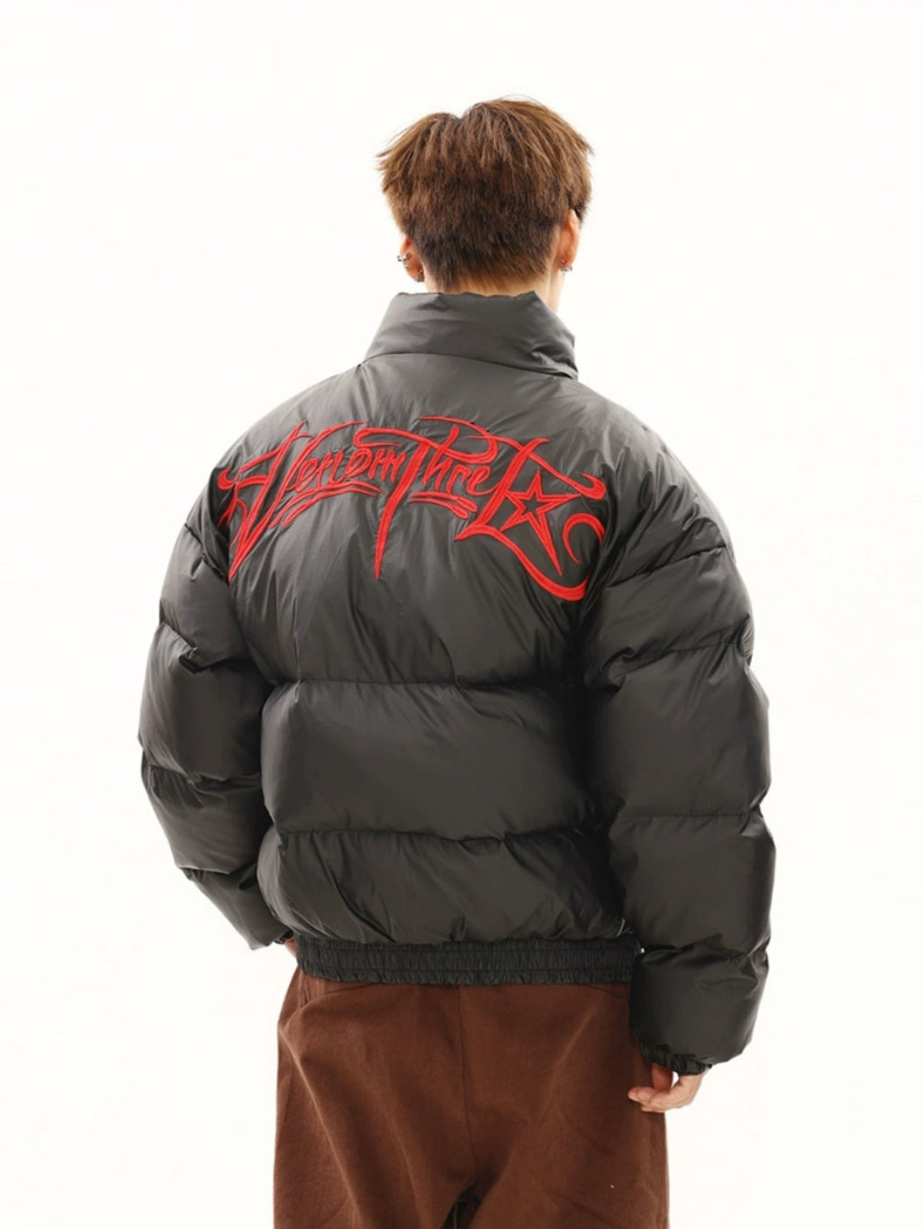 BTSG Metal Silver Puffer Jacket