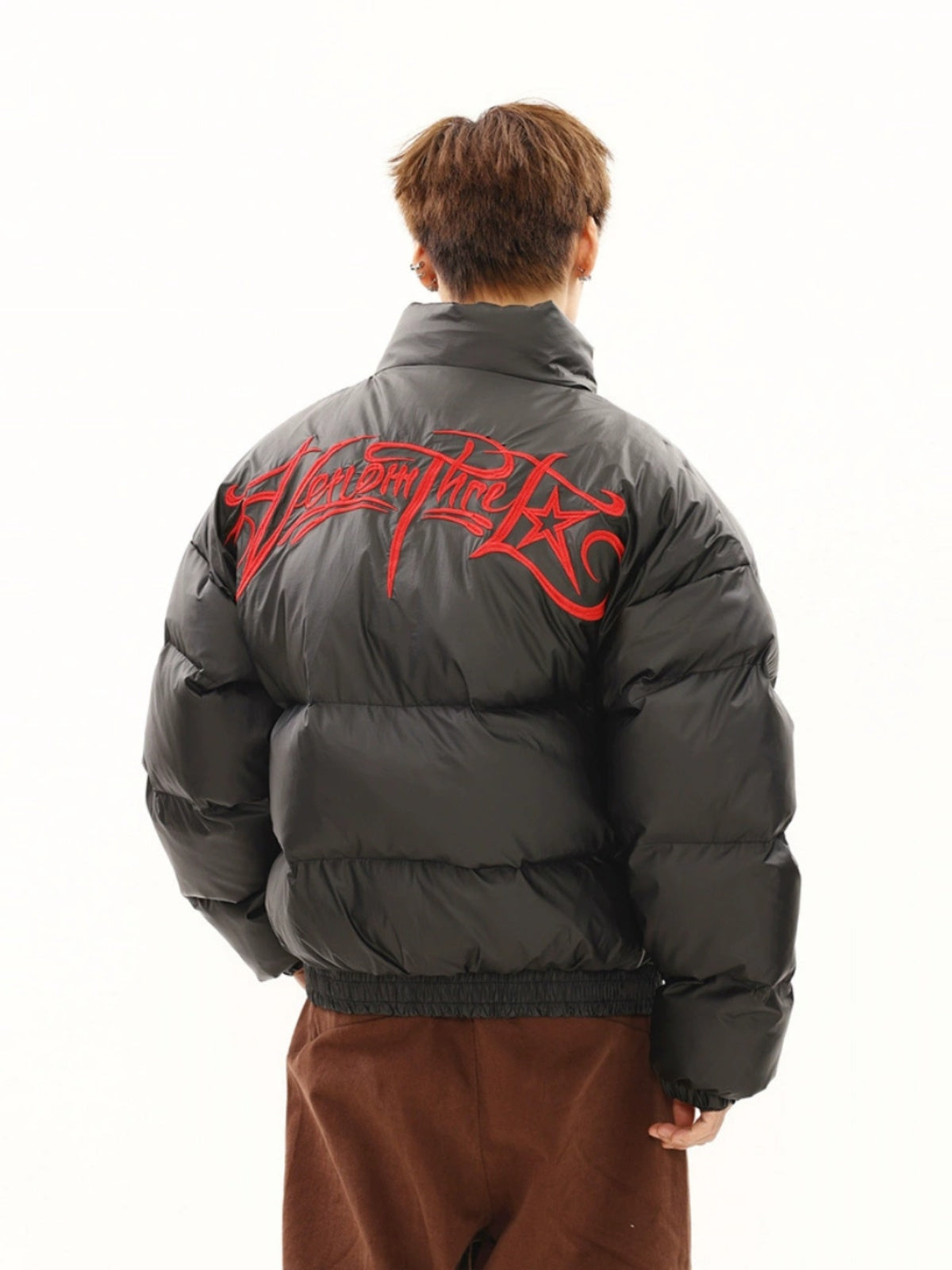 BTSG Metal Silver Puffer Jacket