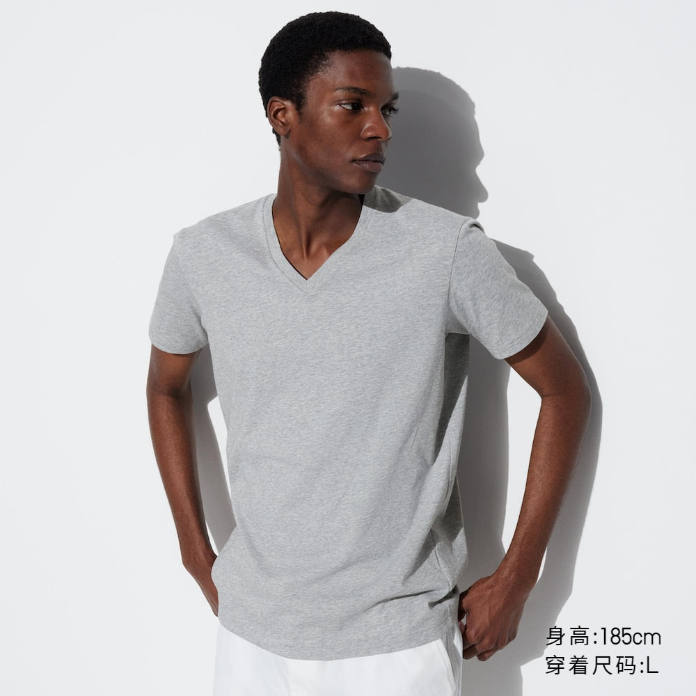 UNIQLO Versatile V-Neck Casual Short Sleeve Tee