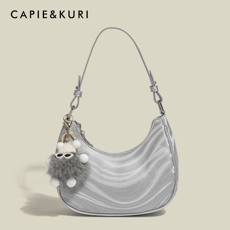 CAPIE&KURI Original Premium Crescent Bag Women's New One-shoulder Lady Purse